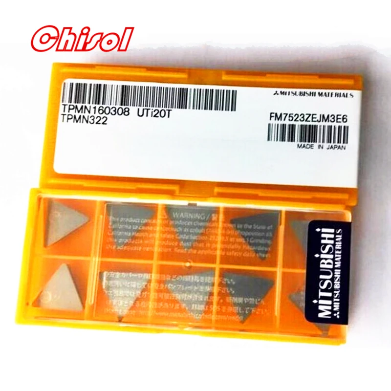 free shipping TPMN160308 UTI20T cnc carbide turning inserts cutter ceramic blade cutting tools | Инструменты