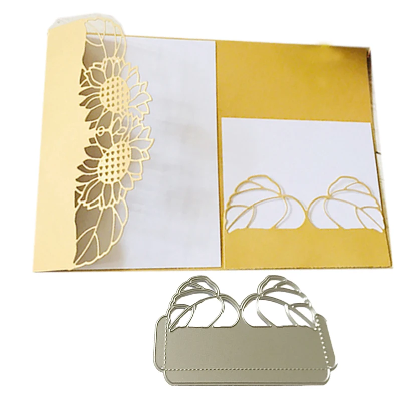 

Scrapbook Metal Cutting Dies For Scrapbooking FLOWER COVER Stencils DIY Paper Album Cards Making Embossing Die Cut Cuts Cutter