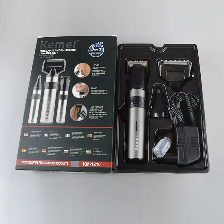 

Electric Shaver 3 In 1 Multifunctional Reciprocating Razor Barber Nose Trimmer Device Men Face Shaving Machine