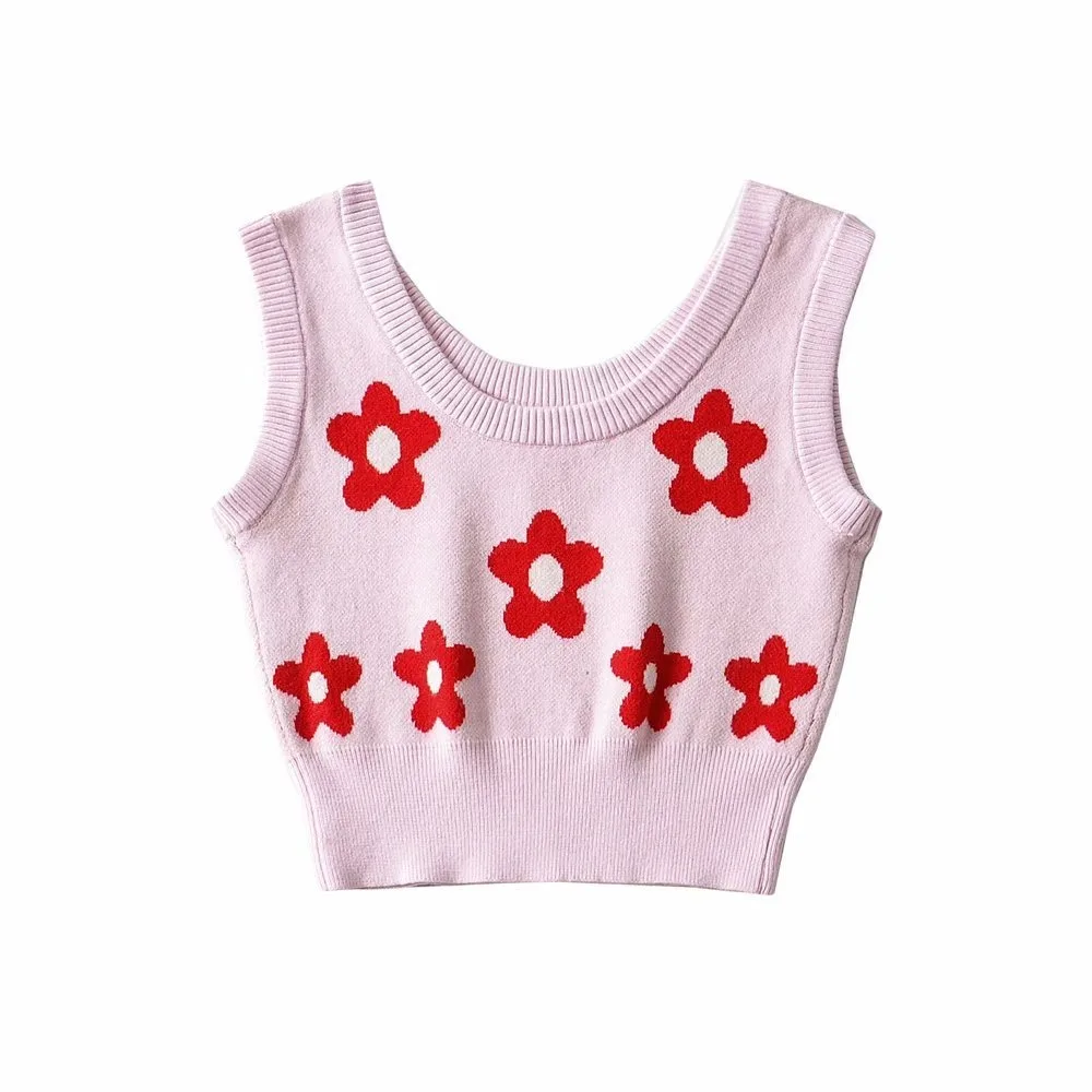 

Sweet American campus girl BM sweater vest jacquard jacket DLsy2403