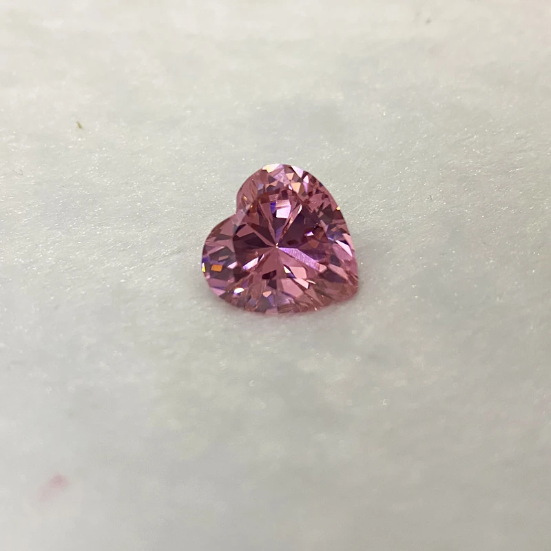 Свободные Moissanites Gemtones высокое качество большие Размеры сердце алмазы 8x8 мм 2ct D VVS1