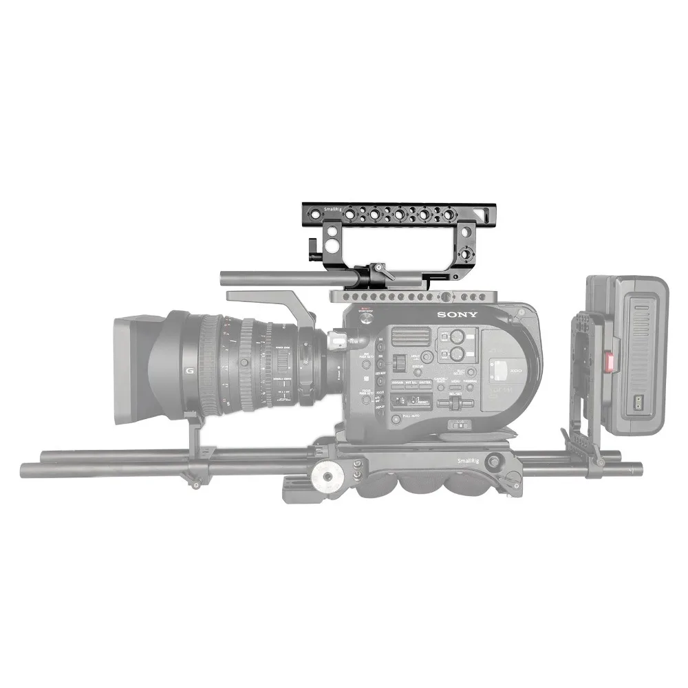 SmallRig DSLR камера рукоятка верхняя ручка для FS7/FS7II/FS5/Ursa мини с холодным башмаком крепление для микрофона DIY варианты 1979