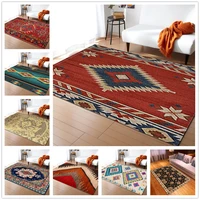 bohemian 3d printing carpet colour geometry retro ethnic style carpets for living room bedroom area rugs home kitchen floor mats