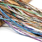 Бусины из натурального камня лазурит в форме колонны, авантюрин, нефрит, хрустальные бусины россыпью для изготовления ювелирных изделий, браслет сделай сам, ожерелье, подарок