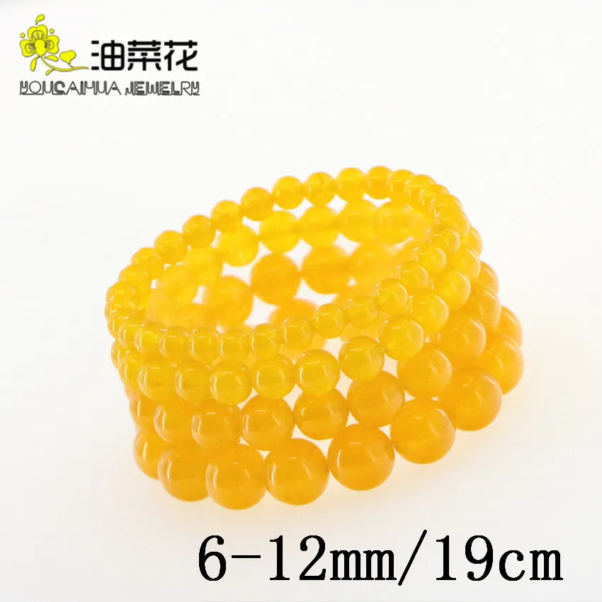 Браслет из природного камня 6-12 мм с круглыми бусинами, украшенный топазами, простое ювелирное изделие для женщин йоги, рождественский подарок, аксессуары оптом по низкой цене.