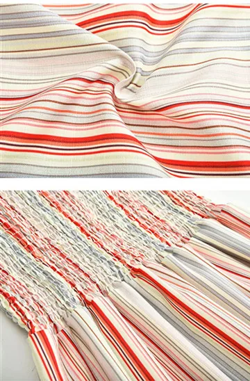 

Strapless Lace up Casual Maxi Dress Summer Beach Party Dresses Women Loose A Line Pleated Sundress Spaghetti Strap Vestido Mujer