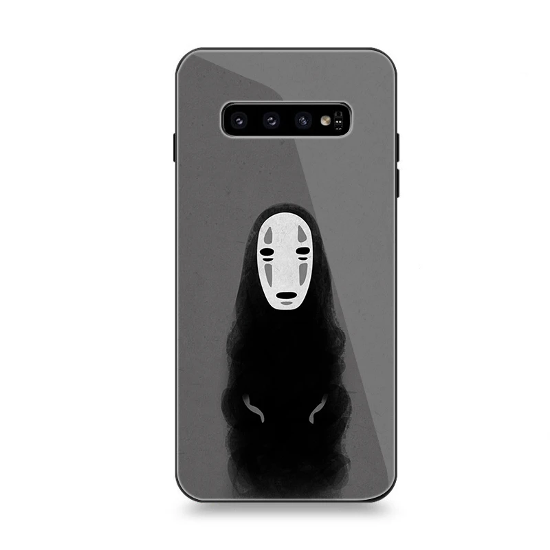 Чехол для телефона Стекло samsung A10 A20 A30 A40 A50 A60 A70 S7 край S8 S9 S10 плюс Безликий человек |