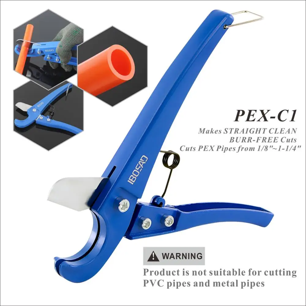 PEX Cinch трубный обжимной инструмент от 3/8 до 1 Дюймовые зажимы из нержавеющей стали