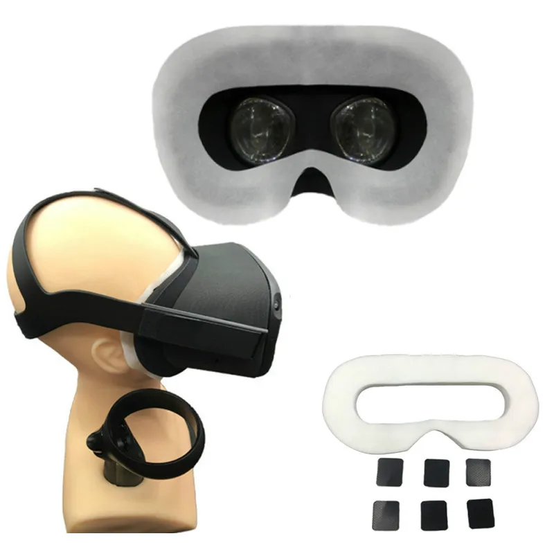 Одноразовые накладки на маски для глаз 100 шт. VR Ouclus Quest/ Rift cv1/ S защита от пота очки