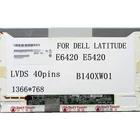 14,0 B140XW01 ЖК-экран для ноутбука DELL LATITUDE E6420 E5420 1366*768 LVDS 30 контактов матрица дисплей панель Замена