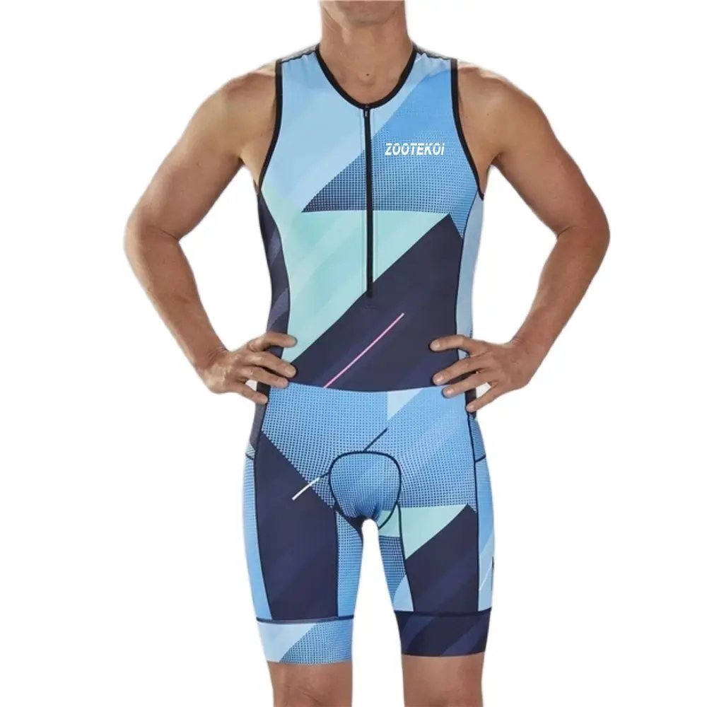 

Zootekoi Pro Team Cycling Jersey Men Triathlon Clothing Skinsuit Conjunto Ropa Ciclismo Hombre Bike Sport Jumpsuit Suit