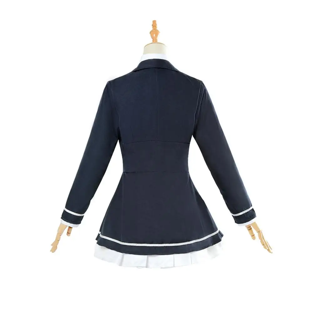 Zombieland Сага Минамото Сакура косплей костюм Школьная форма платье и парики |