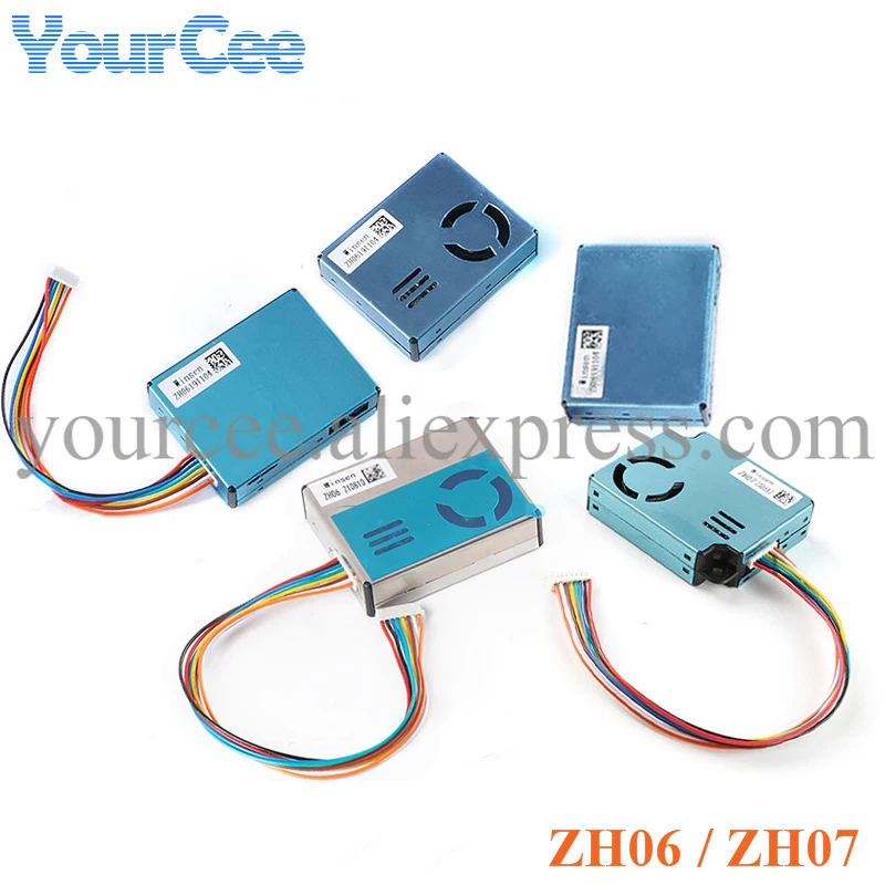 Лазерный Высокоточный модуль датчика обнаружения качества воздуха ZH07 ZH06