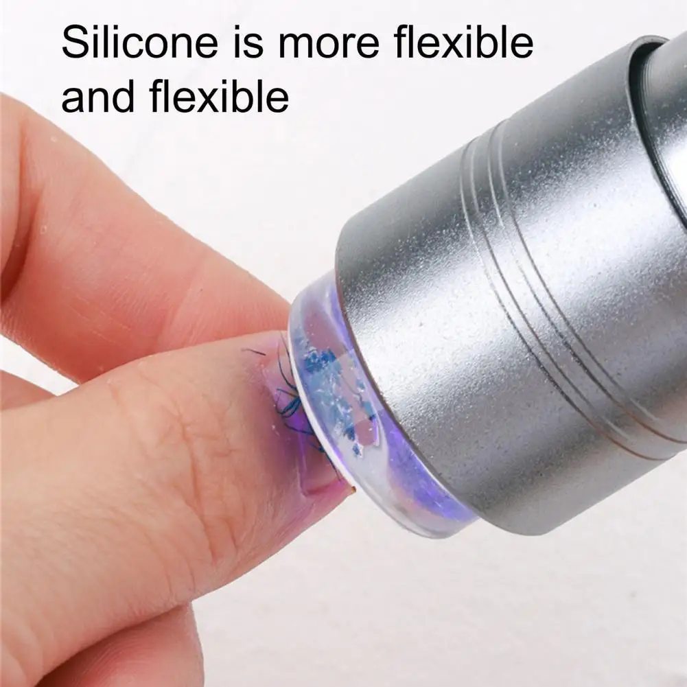 

Silicone Versatile Press Nail Art Lamp 1W Nail Light Pen Universal for Manicure