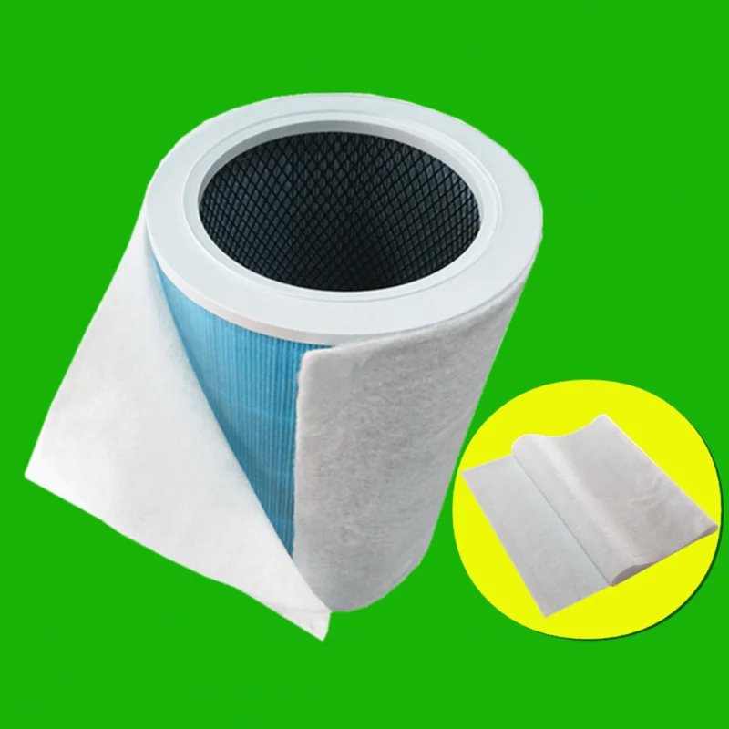 1/3 шт. электростатический хлопковый фильтр для очистителя воздуха от пыли xiaomi mi