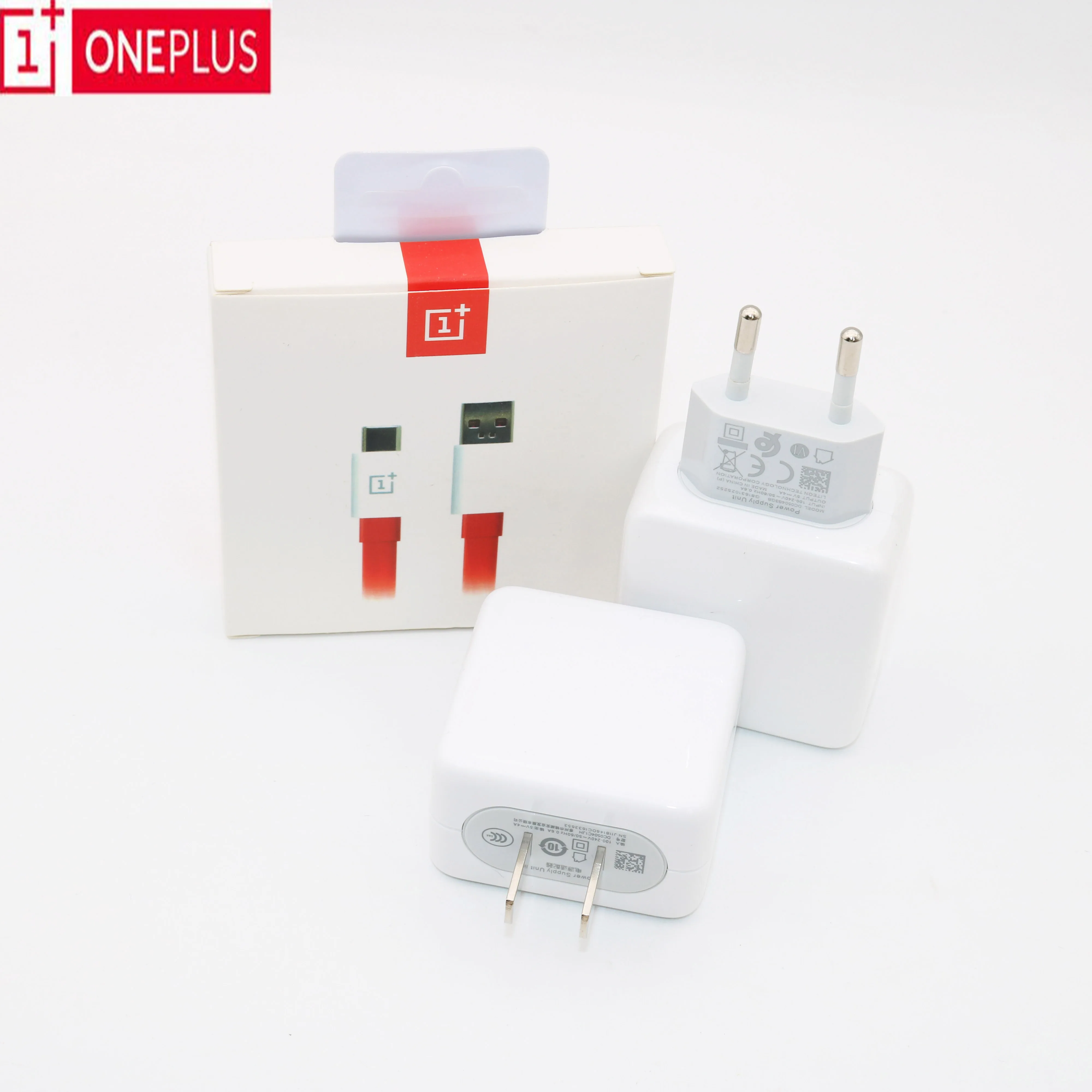 Оригинальное настенное зарядное устройство Oneplus 6 T адаптер для USB C EU 5V 4A кабель