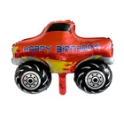 1 шт. Blaze и машины воздушный шар из фольги с днем рождения декоративный шар для вечеринки мальчик подарок Танк автобус огонь автомобиль праздник воздушные шары