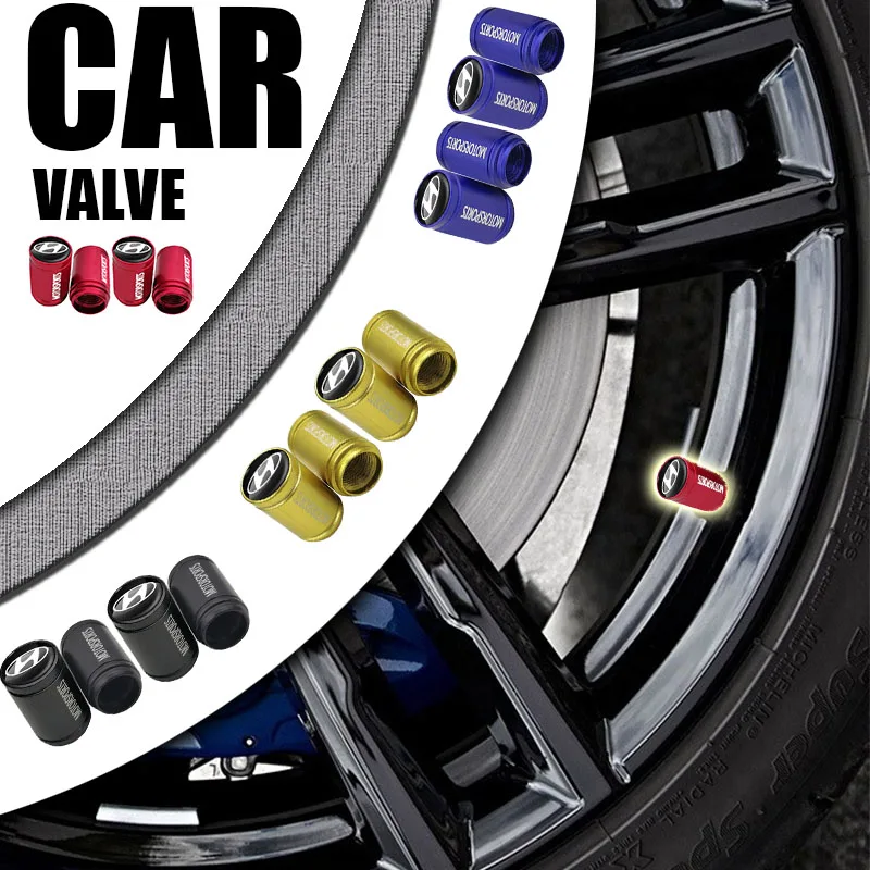 

Waterproof Car Tire Valve Cap Valve Stem Cover Car Goods for Hyundai IX35 IX45 Elantra IX25 I30 Azera Creta I30 Ix25 Car Tools