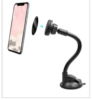 long neck soft tube 360 degrees rotatable sucker car windshield phone holder for iphone samsung phone other phones