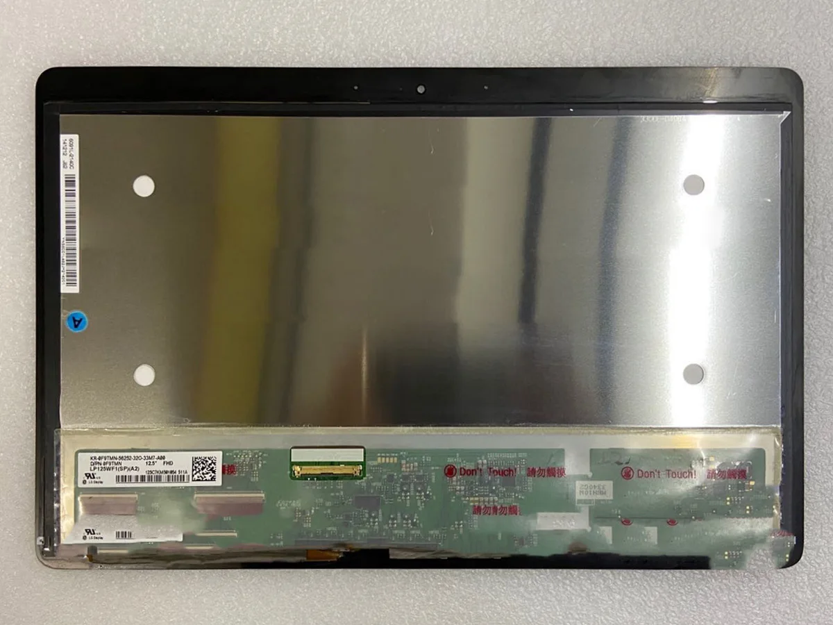 Original 12.5&quot LCD Screen Touch Digitizer Complete Assembly For DELL Latitude E7240 LP125WF1-SPA4 PY6P2 FHD 1920x1080 Display |