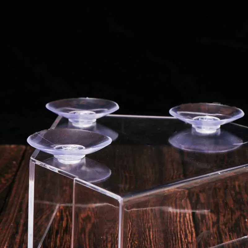 2021 Новая прозрачная акриловая кормушка для птиц с присоской сада двора Внешнее