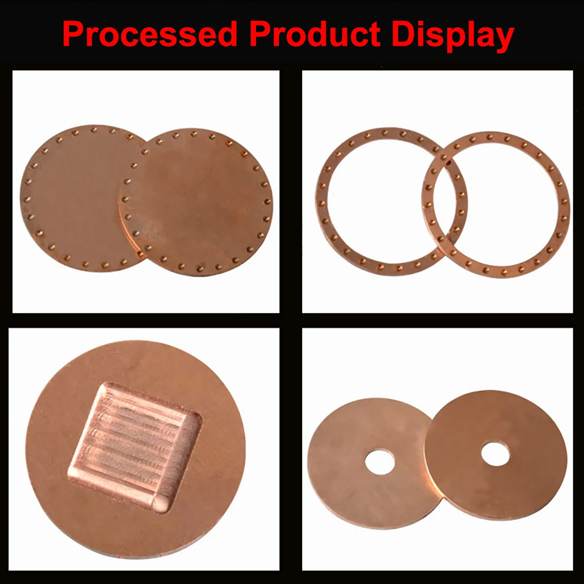 

1/3/5pcs H62 Copper Disc Round Plate Sheet Dia. 50mm 100mm 150mm 200mm Thick 0.8mm 1mm 1.5mm 2mm 2.5mm 3mm CNC DIY Material