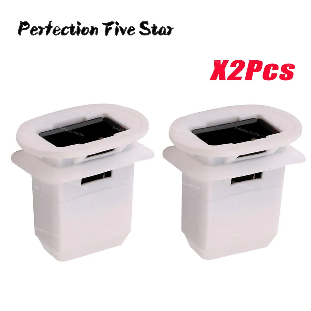 Винтовая Втулка из белого нейлона для задних сидений x2 втулка Audi Q7 A4 S4 A5 A6 RS4 RS5 RS6 RS7