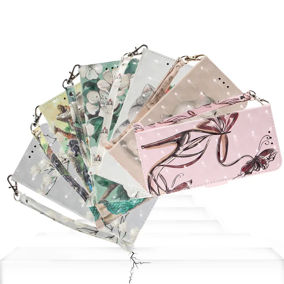 

Color painting Flap Leather Shell Cases Suitable For LG Phone W10 K40S K41S K51S K61 K31 K62 Phone Case