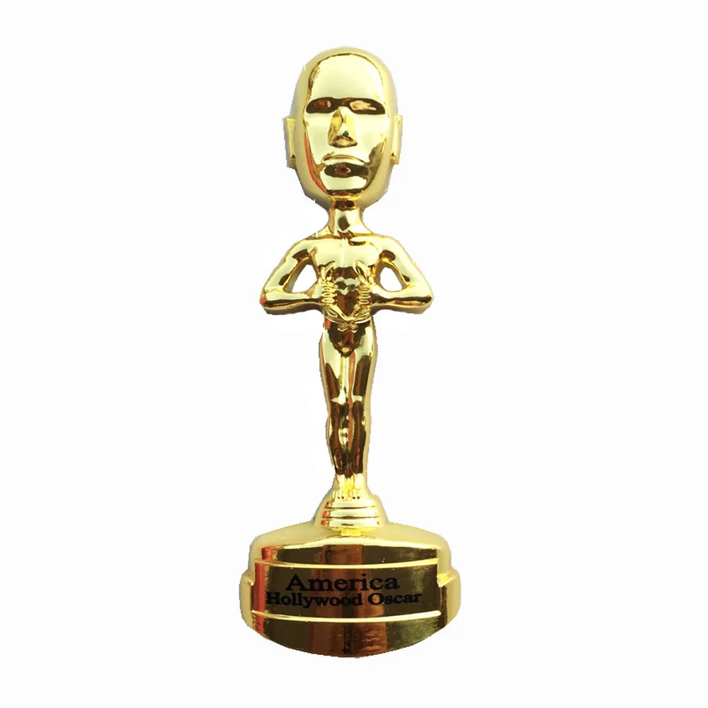 

Metal Los Angeles Hollywood Refrigerator Magnets Travel Souvenirs 3D Oscars Awards Goldman Fridge Magnet Craft Gift
