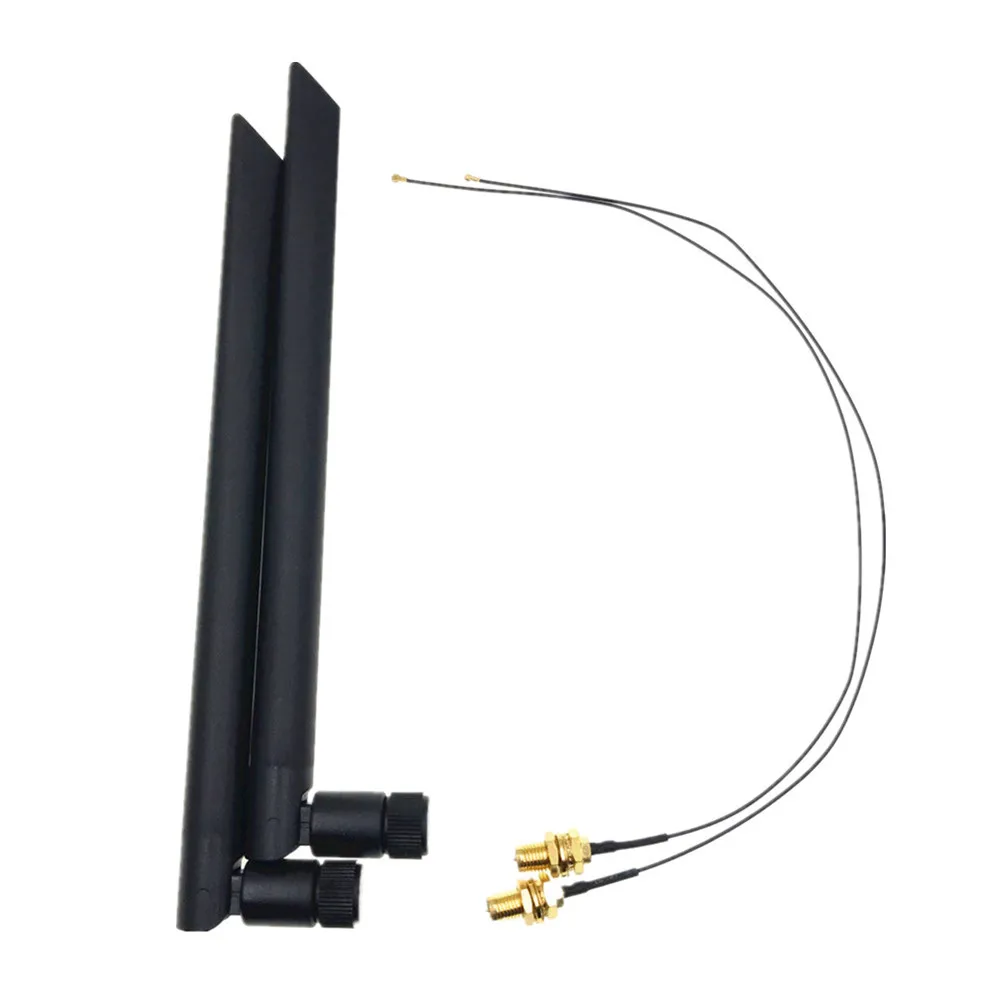 8DBi антенна 2 4/5G двухчастотный WIFi IPEX U.fl беспроводной кабель | Компьютеры и офис
