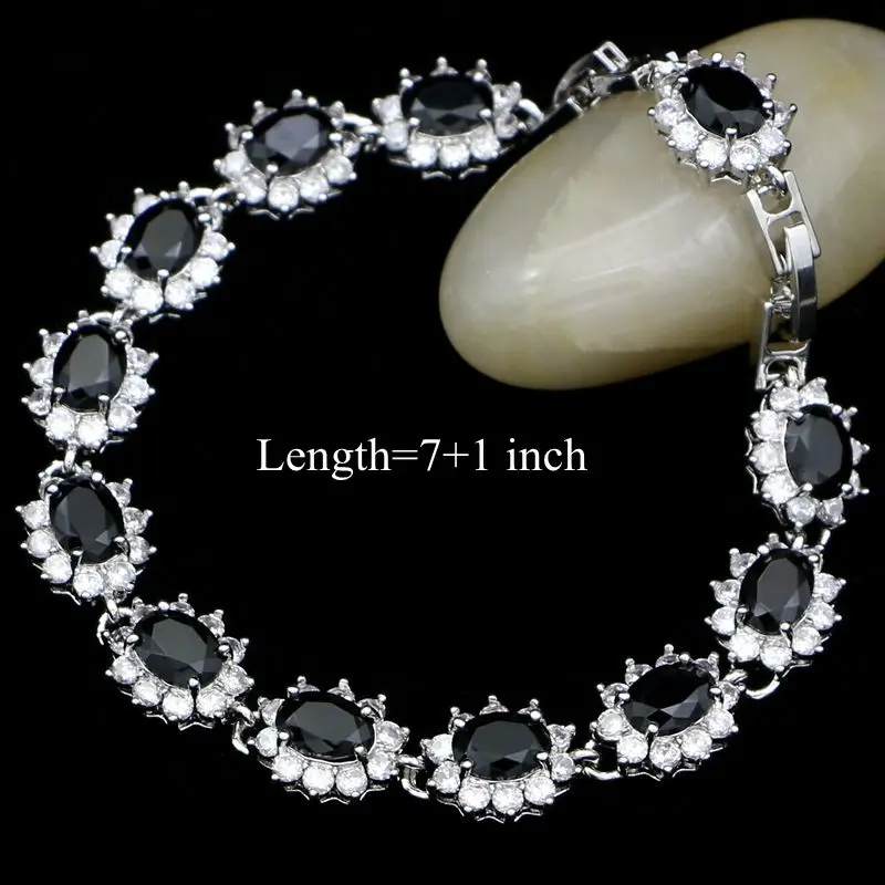 Женские вечерние комплекты украшений из серебра 925 пробы модные