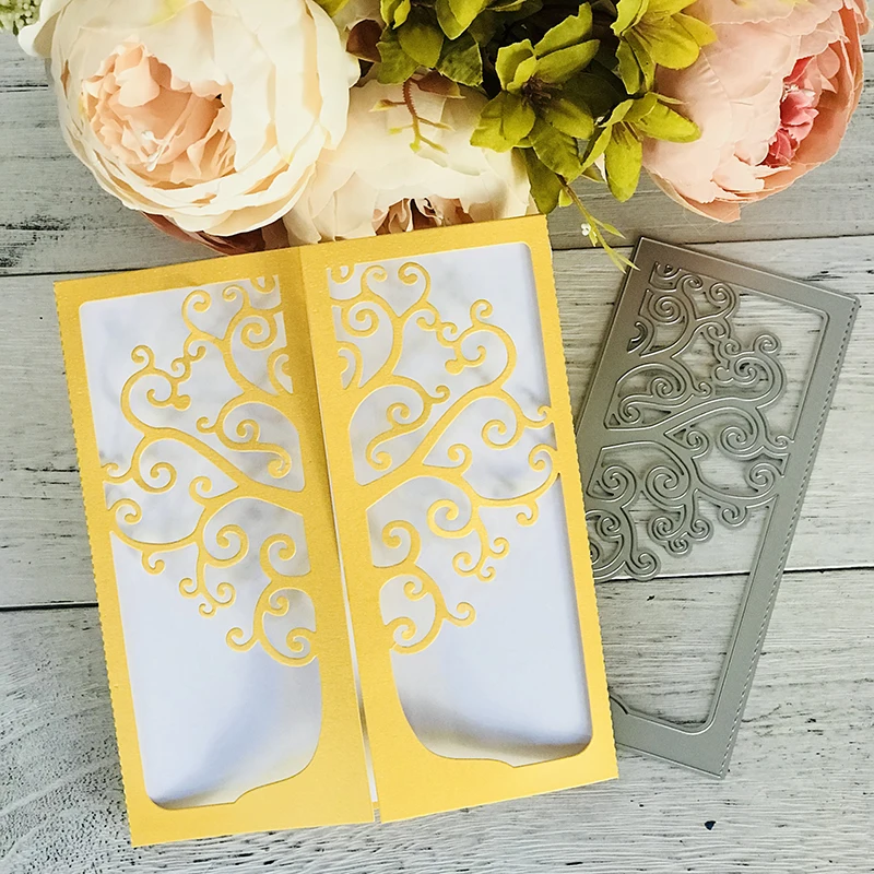 Деревянные Свадебные штампы для скрапбукинга металлические из углеродистой