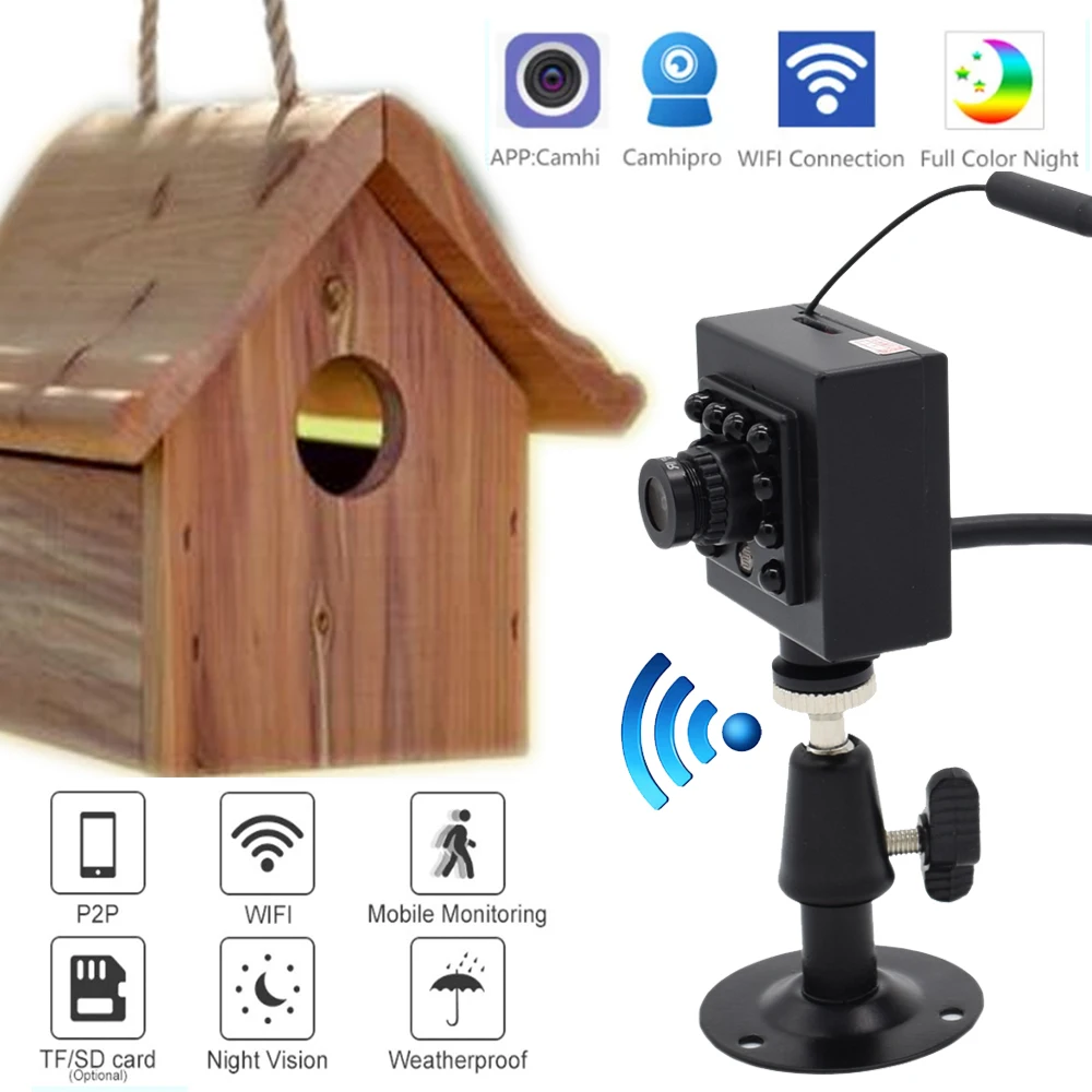 

Camhi HD P2P мини IP Wi-Fi беспроводная камера 1080P 2MP 1.3MP 5MP 940NM IR ночное видение/Onvif/Аудио/слот для Sd-карты/телефон часы