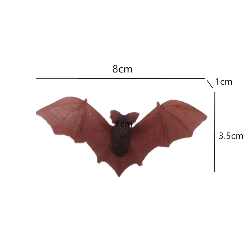 Мини-фигурки летучей мыши из ПВХ аниме модель игрушки на Хэллоуин новинка шутка