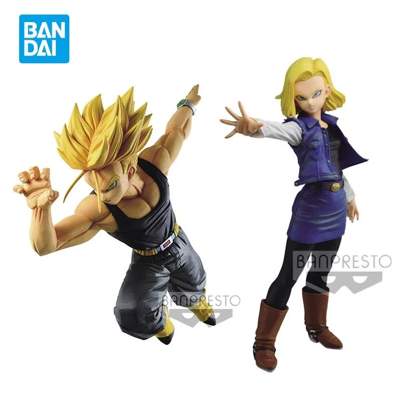 

Оригинальная экшн-фигурка ФК «Драконий жемчуг Z» на базе Android 18 размером 18 см, коллекционная аниме-модель, детские игрушки