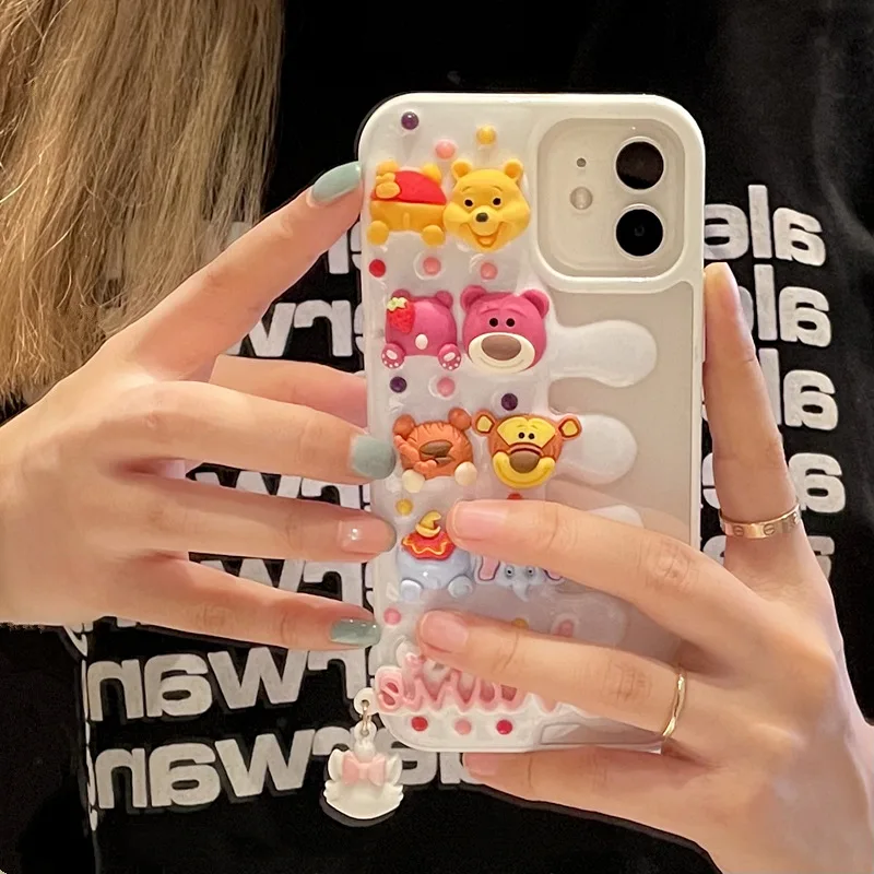 Чехол для iPhone 11 с милыми мультяшными героями Диснея креативный чехол 3D Аниме
