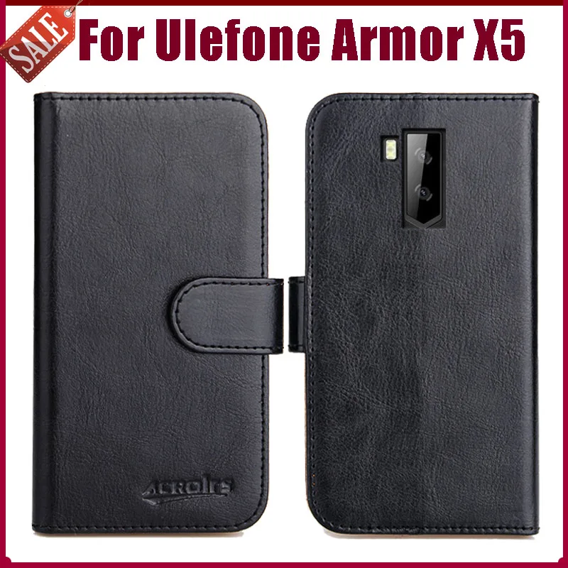 Лидер продаж! Чехол Ulefone Armor X5 5 дюйма 6 цветов мягкие кожаные для телефона чехол