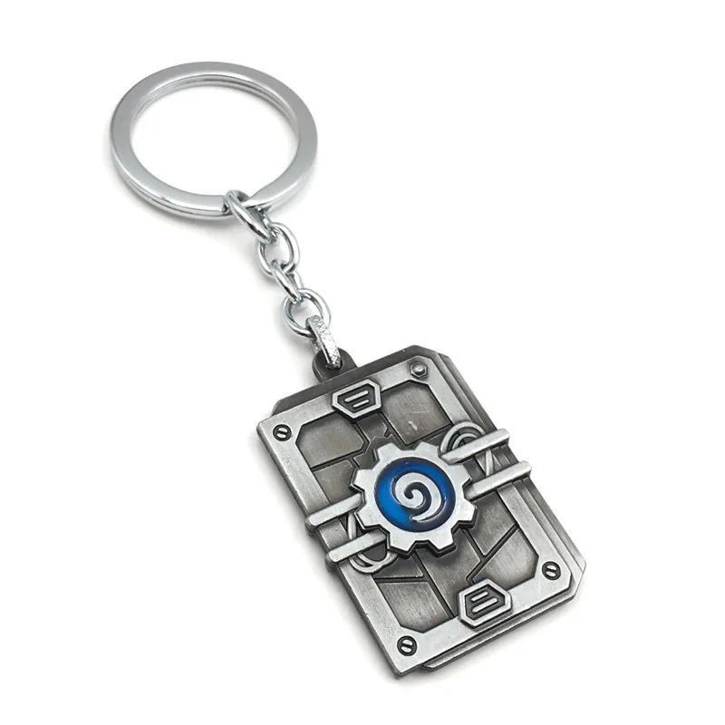 Hearthstone брелок с логотипом, брелок для ключей Heros of Warcraft, брелок для автомобиля chaviro Llaverom, брелок для ключей для онлайн-игр Hearthstone, подарочный пакет - Цвет: 9