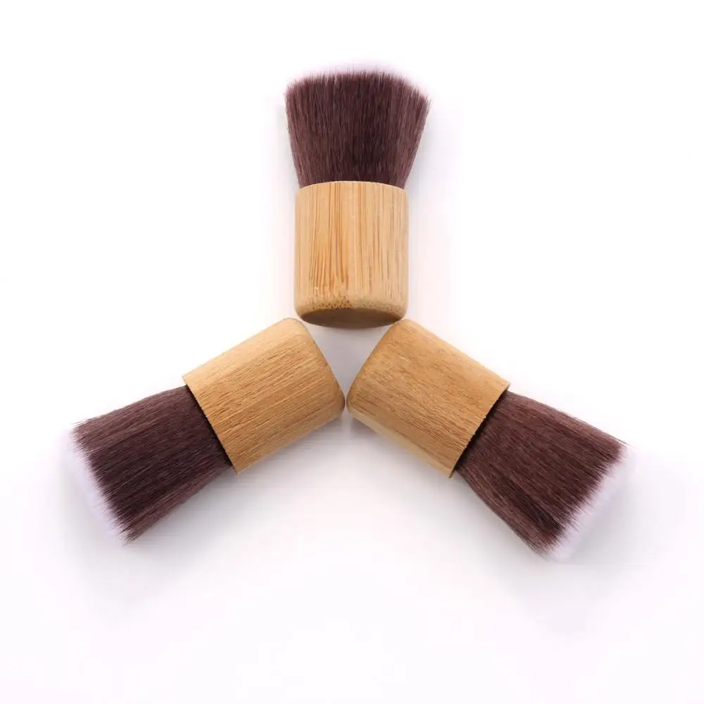 1 шт. Профессиональная Кисть для макияжа кабука компактная пудра нанесения румян
