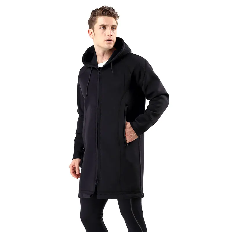 NEW Hooded Scuba Diving Jacket Men Windproof Rubber Spearfishing Swimming Fishing Jumpsuit Wetsuit