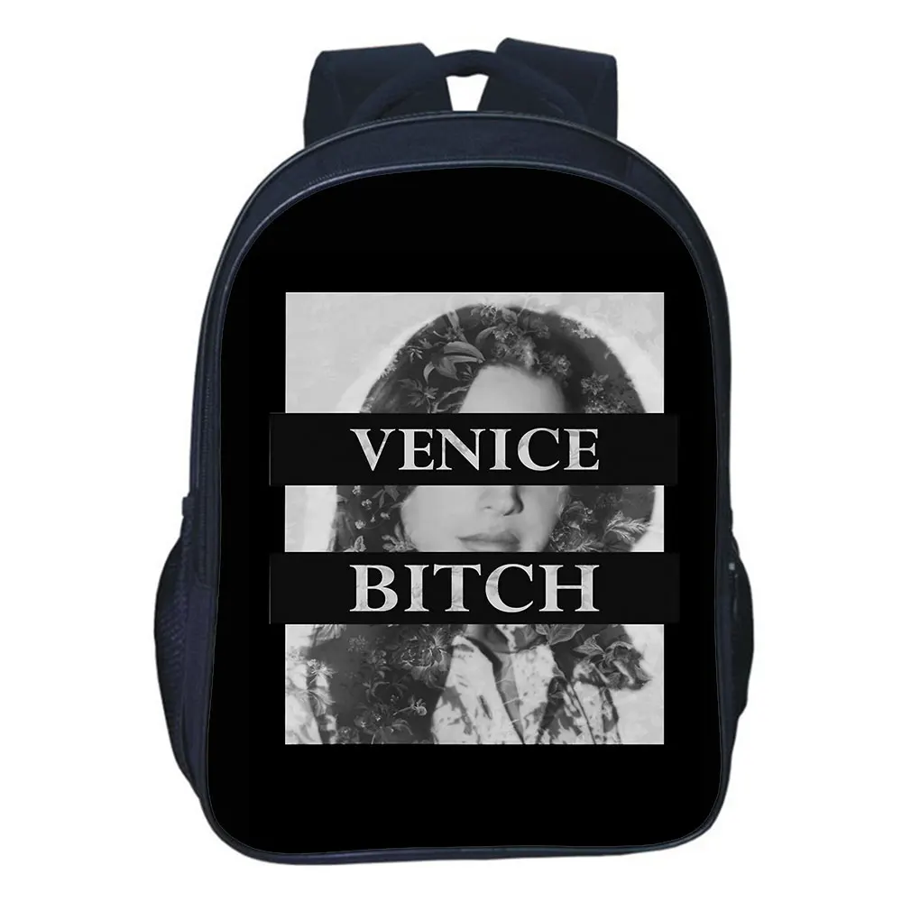 Рюкзак для подростков для мальчиков и девочек, школьный ранец певицы Ланы Дель Рей, двухслойная дорожная сумка для мужчин и женщин