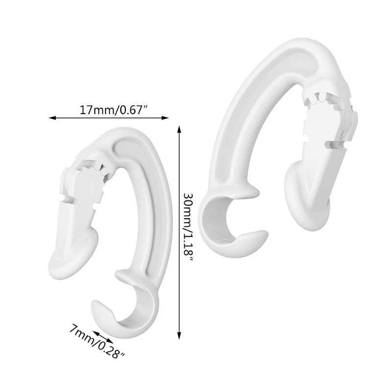 

1 Pair Protective Earhooks Earphone Holder Anti-lost Earbuds Ear Hook for AirPods 1 2 Pro