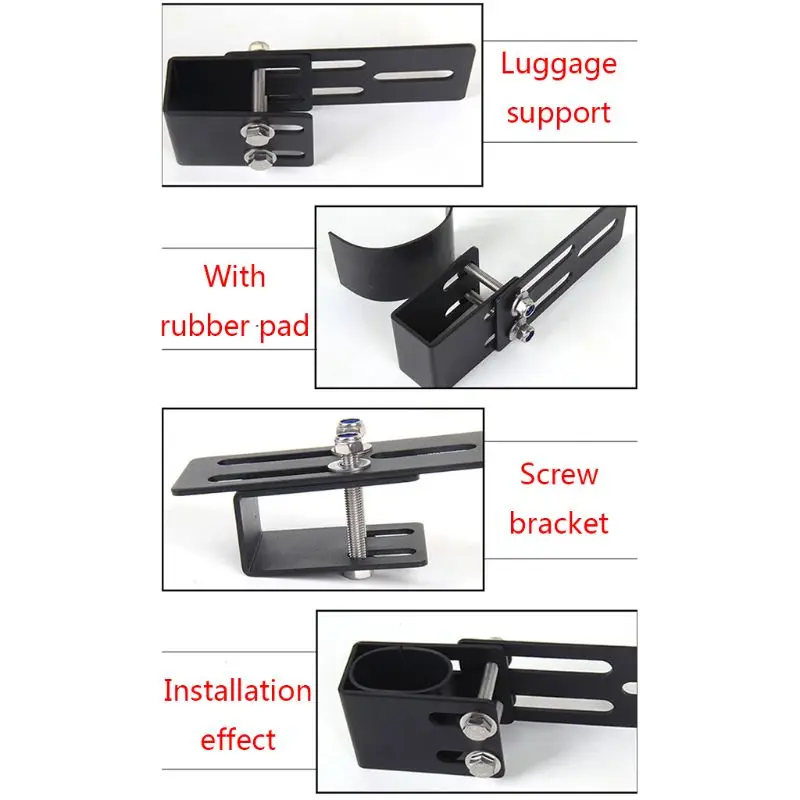 2шт Универсальный Автомобильный багажный кронштейн для крепления на багажник SUV