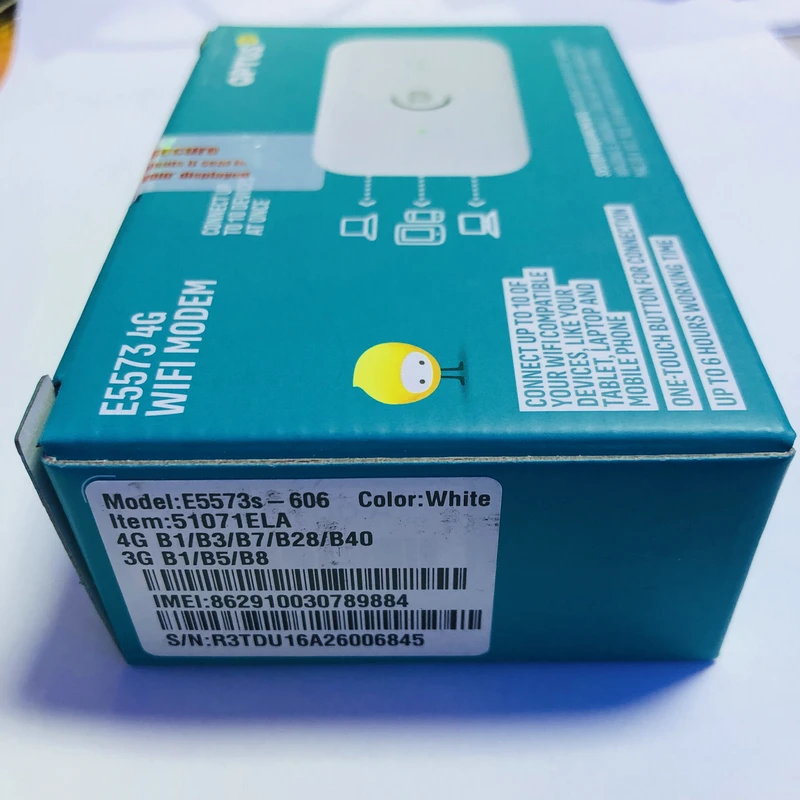 E5573 4G Мобильный маршрутизатор точки доступа E5573s-606 поддержка 4G B1/B3/B7/B28/B40 мобильный wifi
