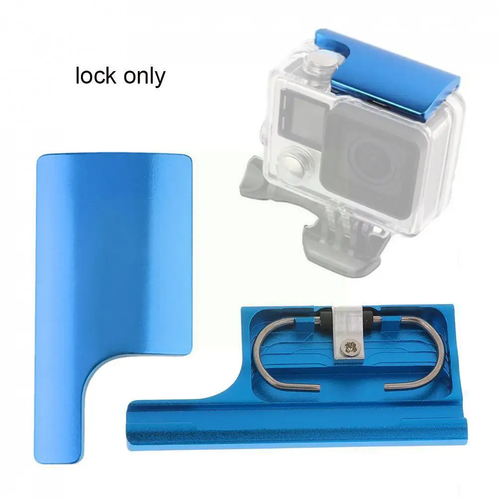 

For Accessories Plastic Backdoor Clip Lock Buckle Snap For Go Pro Hero 3+ 4 Camera Cam Waterproof Housing O2a0