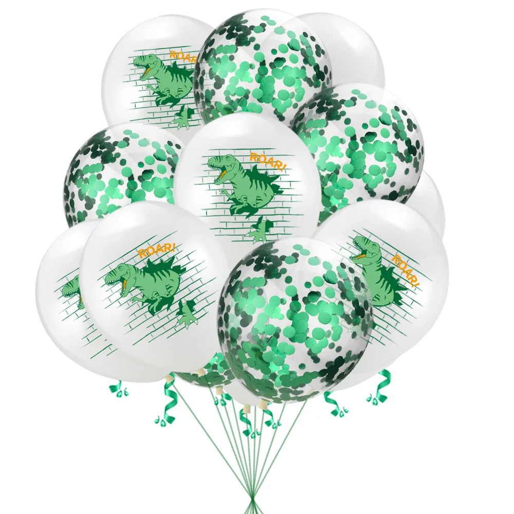 10 шт. воздушный шар динозавра мира 12 &quotвоздушный шар&quot Конфетти &quotдля детский