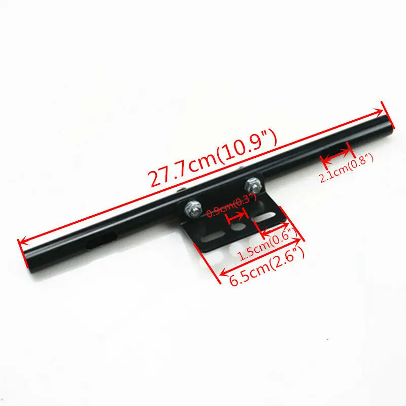 Черная передняя или задняя 10 мм светильник балка поворота для Cruiser Chopper Cafe Racer CG |