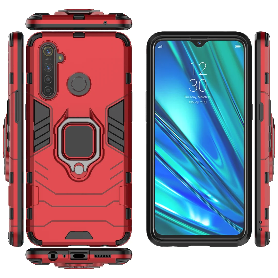 Защитный съемный чехол с черной пантерой для Reno Z 2 Realme 5 Pro C2 Прочный Гибридный OPPO