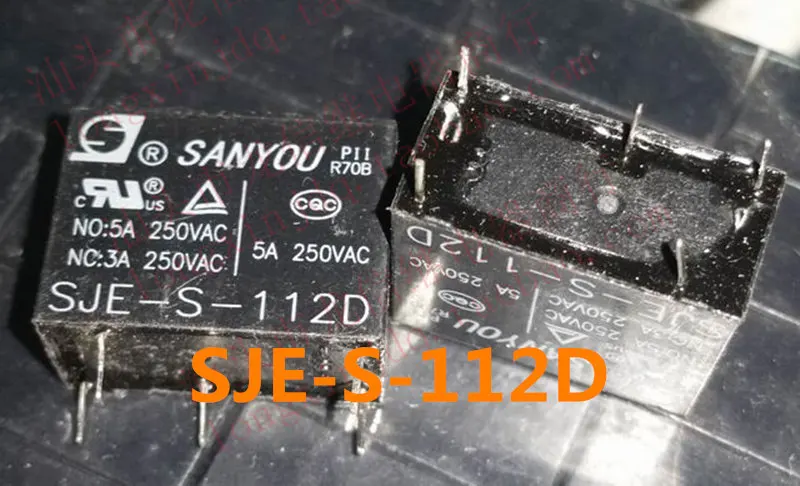 Реле SJE-S-124L 33F-1C-24V SJE-S-112D