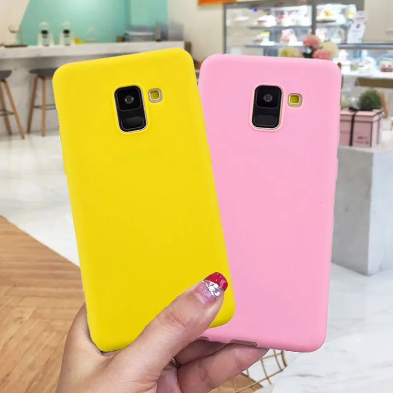 Конфеты Макаруны Цвет чехол для Samsung Galaxy S8 S9 A6 A8 плюс J4 J6 J8 2018 S7 край A3 A5 A7 J3 J5 J7 2017 2016